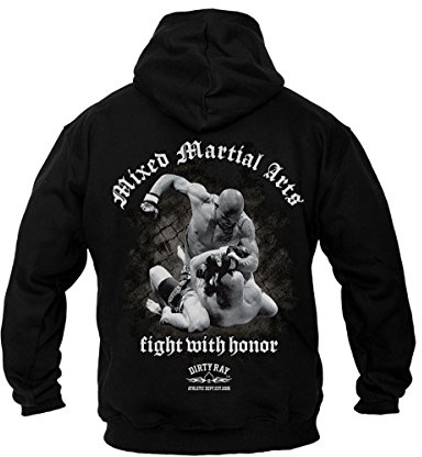 Dirty Ray Kampfsport MMA Fighter Herren Kapuzenpullover BDT4