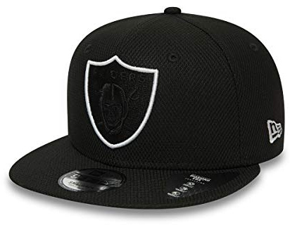New Era 9Fifty Snapback Cap - Outline Oakland Raiders - S/M Black