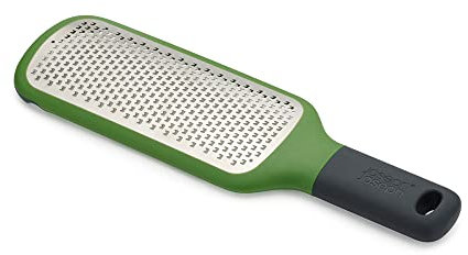 Joseph Joseph 20170 GripGrater Grattugia a Paletta con Fissaggio sulla Ciotola (Lama a Taglio fine), Stainless Steel