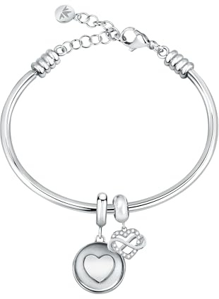 Morellato DROPS Bracciale Donna in Acciaio, Cristalli - SCZ1182