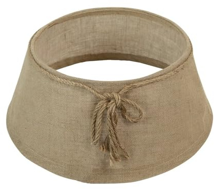 COIL Weihnachtsbaumrock, Weihnachtsbaumdecke, Weihnachtsbaumabdeckung, Weihnachtsbaumständer, Baumrock Weihnachten, oval, rechteckig, Durchmesser ab 56 cm (Beige, Durchmesser 56)