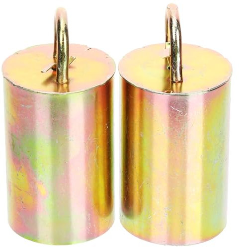 MAGICLULU 2 Piezas De Campanas De Ganado Y Ovejas Cosas De Música Cosas del Campo Cachorros Suministros Mini Cencerro Cascabel De Metal Campana De Cobre Campana Fuerte para Ganado Campanas