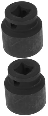 UKCOCO 2pcs Impact Socket Electric Wrench Adapter Vehicle Socket Sleeve Wrench Sleeve Chuck