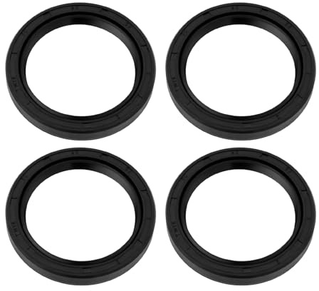Create idea 4 Stück R23 40 mm x 52 mm x 7 mm TC Wellendichtring, Nitril-Drehwellendichtring, Doppellippendichtungen, Doppellippendichtungen