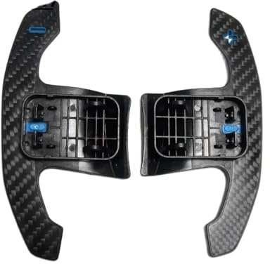 WyaYy8 Palette Cambio al Volante per Auto per BMW Série 1 F40 M135i Série 2 F44 Série 2 G42 2020 2021,Paletta Cambio Volante Decorazione del Rivestimento Esteso Parti Interne,B-Blue