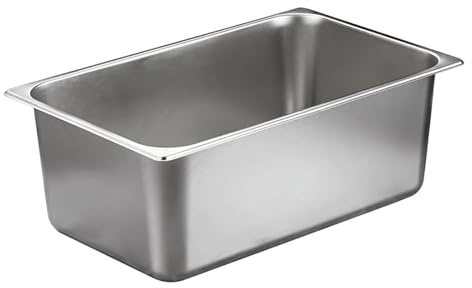 perfk Glace Seau de Boisson Refroidisseur de Rangement Baignoire pour Le vin de bière Champagne métal pour fête de la fête de Poubelle glacée, 32x175x15cm