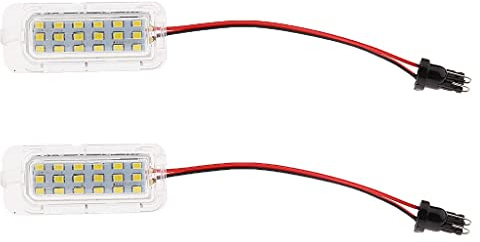 LED Kennzeichenbeleuchtung 18-SMD weiß für Focus 5D Mondeo Fiesta