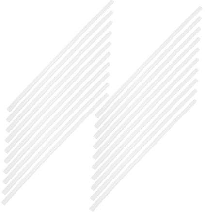 Housoutil 20 Bâtons de Colle Chaude en Résine, Adhérence Forte, Fusion Rapide, 20 Pièces, pour Bricolage et Décoration Intérieure