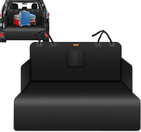 Générique Kofferraumschutz SUV | Cargo-Matte, rutschfest und wasserdicht, verstärktes Autozubehör für SUV und Pickup – Reisen, lange Distanz, Picknick, Camping, Hund
