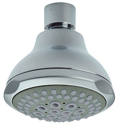 Daloual - Design Duschkopf mit Antikalk - Düsen. Brause, Brausekopf, Kopfbrause, Kopfdusche ist schwenkbar und hochwertig verchromt. 1/2 Zoll Anschluss für Dusche, Bad oder Gewerbe geeignet.