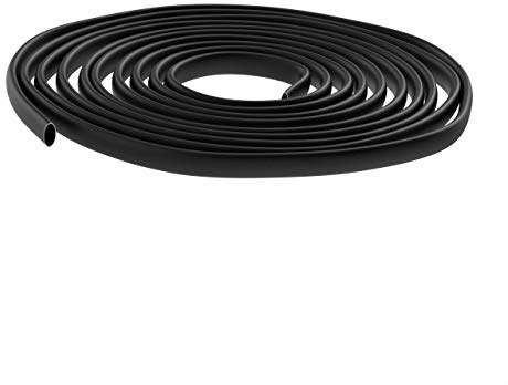 AUPROTEC Guaina Termorestringente nero 1m - 20m Tubo Termoretraibile per Cavi: 3.2 mm Ø int. 1/8 15m metri