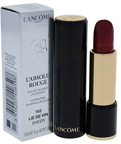 Lancome L'Absolu Rouge Sheer 192 Lie De Vin