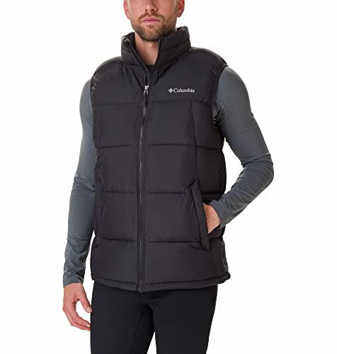 Columbia Pike Lake Vest, Chaleco Acolchado para Hombre, Black, Talla M