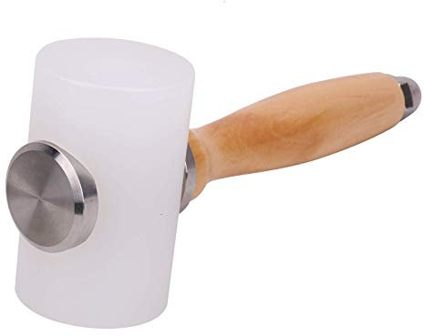 Trimming Shop Nylon Leathercraft Mallet with Wooden Handle T Head
