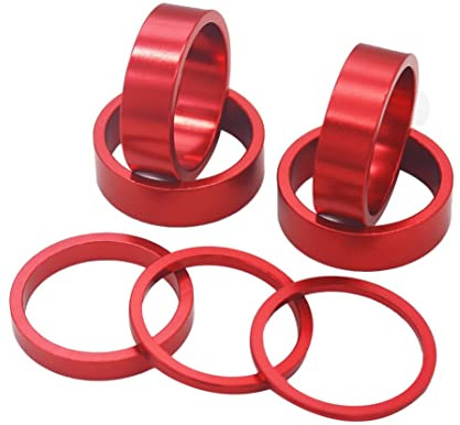 PLATT Fahrrad Ahead Vorbau Spacer 1/8 Aluminium MTB Rennrad Distanzscheiben Headset Spacer