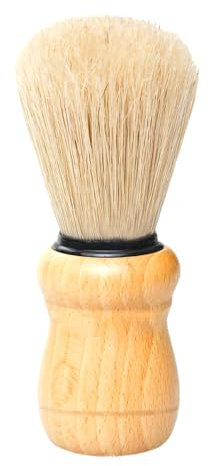 Shaving Brush Badger Friendly Hair Brush with Elegant Design Wooden Grip Professional Hair Salon Tool for Men’s Wet Shaving