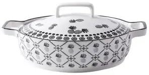 OUMIFA Baking dish Creative Ceramic Baking Tray with Lid Double Ear Bowl with Lid Baking Pan Baked Rice Baking Tableware Set Bakeware Cake Mold (Color : 700ml round)