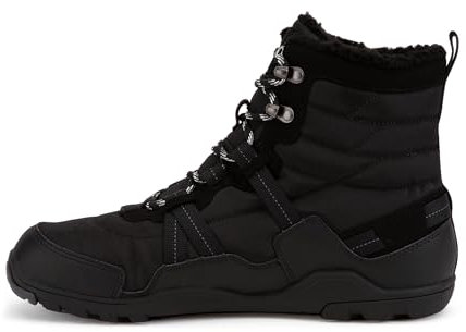 Xero Shoes Herren Alpine Barfuß Schneestiefel, Schwarz, 44 EU