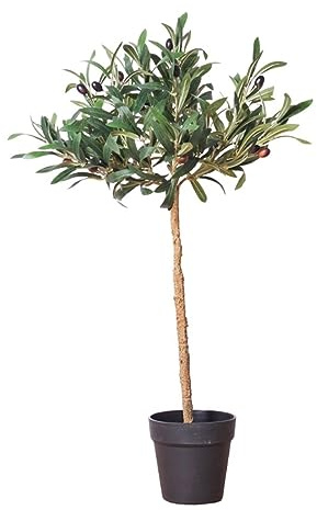 NTIYOU árbol Falso Árbol Artificial Olivo Sala de Estar simulación Planta Verde Estilo nórdico decoración del hogar árbol Falso Planta bonsái Plantas caseras