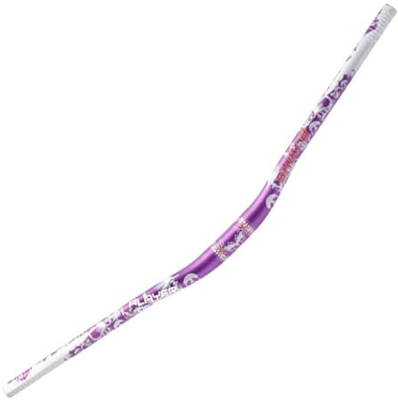 Fahrradlenker Aluminium-Radtausch-Lenker 31,8mm * 780mm starre Road Mountain-Fahrrad-Riser-Griff-Bar for Mtb Lenker-Radteile 355g Fahradlenker (Color : Purple)