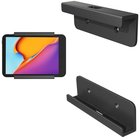 Neuytiky Soporte de Pared para Tableta,Soporte de para Teléfono,Soporte de Pared Universal de Plástico,Compatible con iPad,iPhone,Samsung,Surface,Xiaomi,Lenovo