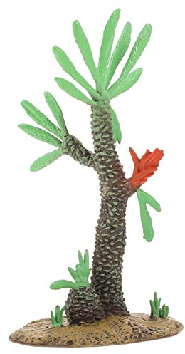 ibasenice Árbol Modelo Antiguo de Plástico Verde para Decoración