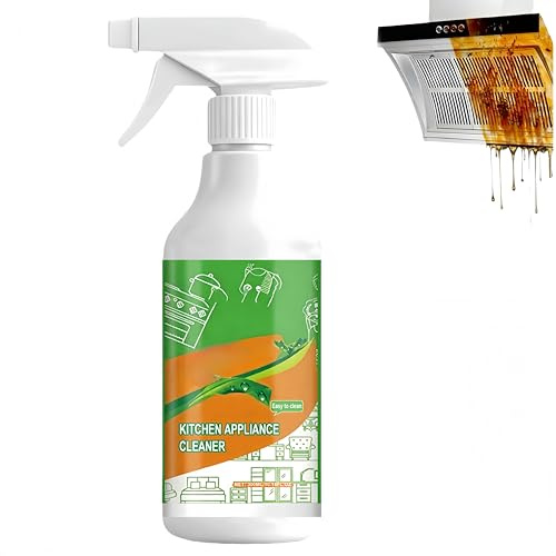 Detergente per elettrodomestici da cucina, detergente multiuso per olio, formula naturale per elettrodomestici, facile pulizia di articoli per la casa, per maniglie, forno (1Pezzo)