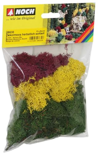 Noch 08630 Dekormoos herbstlich Sortiert