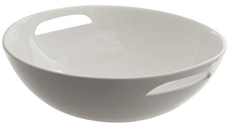 10 Strawberry Street Whittier 16-Inch Handle Bowl, White