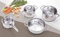 BRANDANI BATTERIA PENTOLE ACCIAIO INOX MAMMAMIA 8 PEZZI IMPILABILE OFFERTA 55909