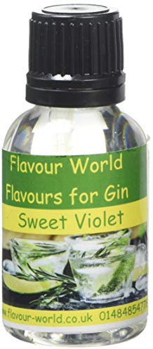 Flavour World Flavouring for Gin, 30 ml, Sweet Violet