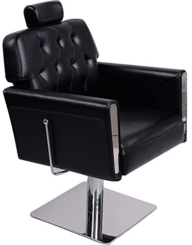 Friseurstuhl 205486a schwarz