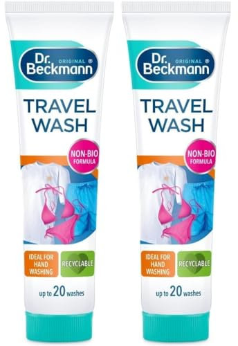 UKDeals Direct® Non Bio Travel Wash Gel 100ml (Pack of 2)