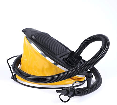 Samnuerly Outdoor-Fußluftpumpe, Fußpumpe speziell für Schlauchboote, schnelle Luftabsaugpumpe, Luftkompressor