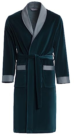 Revise Bento RE-103 Herren Bademantel - Morgenmantel – 80% Baumwolle