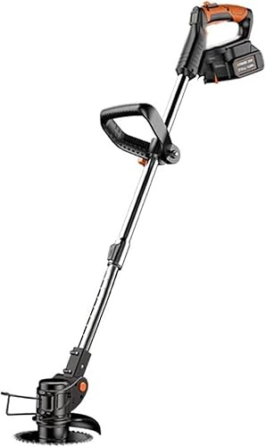 Handheld Typ av hushållsgräsklippare Metallmaterial Handgräsklippare Liten elektrisk gräsklippare Lätt och bekväm hushållsgräsklippare (Color : Black, Size : Battery*2)