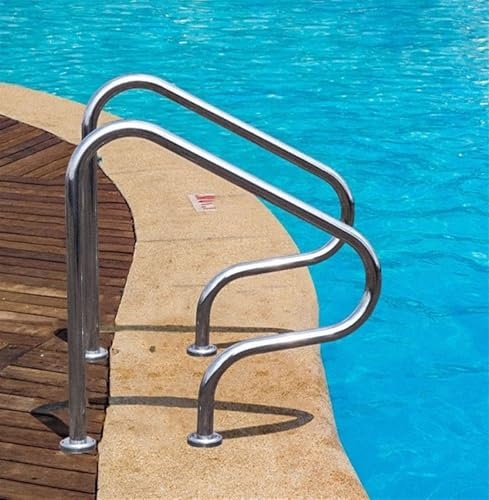 Piscine antidérapante en acier inoxydable 304 avec accessoires de sécurité pour entrée et sortie de piscine creusée, échelle pour piscines hors sol