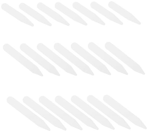 Holibanna 200stücke Hemd-kragenstäbchen Aus Nylon Unsichtbar Für Herren Und Damen Mit Ersatz Für Kragenstützen Für Täglichen Gebrauch Und Heimtextilien