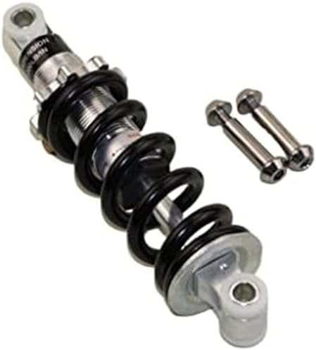 Pexorin Amortiguador Trasero de 100 mm/750 LB for Scooter de Gasolina, Bicicleta eléctrica, Mini, Motocross, Quad, Mini, minibike, Bicicleta de montaña. Amortiguador de suspensión(Black 170MM/750LB)