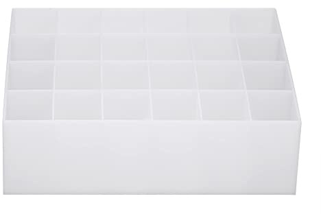 ZAWELIYO Support de Rouge à Lèvres élégant pour Les Amateurs de é, Boîte de Rangement de Rouge à Lèvres Violet 89g (Blanc)