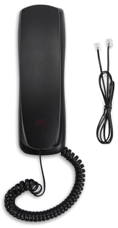 Teléfono fijo de escritorio con cable con auricular para el hogar, la oficina y más