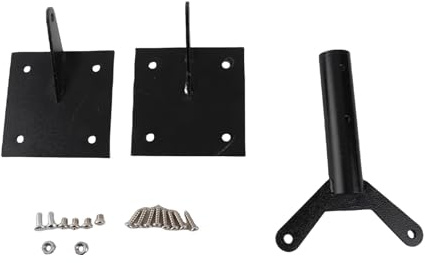 Adjustable Weathervane Mount, Hardened Steel Roof Bracket for Weathervane and Flagpole, Erosion with Universal Fit for Flat and V - Shaped Roofs