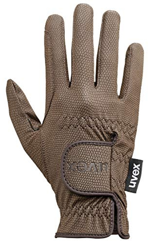 uvex sportstyle - elastisk ridhandske för dam och herr - mycket bra grepp & hållbarhet - anpassad för pekskärm - brown - 9.5