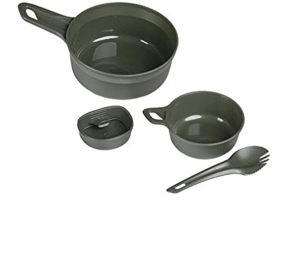 Mil-Tec Geschirr-Sets-14673101 Geschirr-Sets Oliv One Size