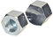 Dresselhaus 20 Stück M8 Hutmuttern, niedrige Form, Sechskant, Stahl, ISO Metric, Klasse 6g, 8 mm, Silber