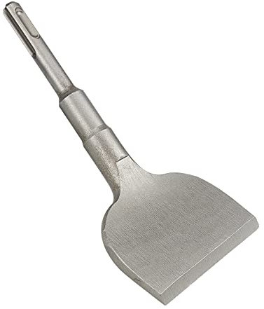Scalpello SDS Plus 165 x 75 mm, MJIIM 35° Scalpello per Piastrelle Angolato per martello elettrico piatto e trapani a percussione scalpello, strumento per piastrelle a gomito per rimuovere l'intonaco