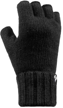 HEAT HOLDERS Handschuhe Fingerlos Damen Warm für Winter Bunt Thermo Handschuhe Ohne Finger mit Fleece Gefüttert