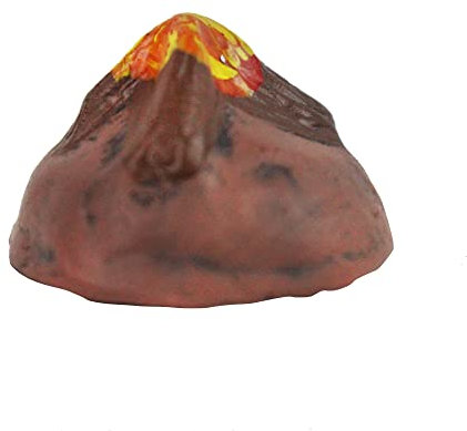 Figure del presepe con fuoco in legno, 4 cm, in argilla, accessorio per presepe