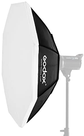 Godox SB-BW120 - Riflettore ottagono softbox, 120 cm, per fotografia studio stroboscopico Flash Speedlite Speedlight (supporto Bowens)