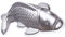 Alipis Koi Fish-Shaped Mold for Baking Cakes Chocolates and Jellies - Non-Stick Aluminum Alloy Mould for DIY Rice Cake and Fondant Decoration